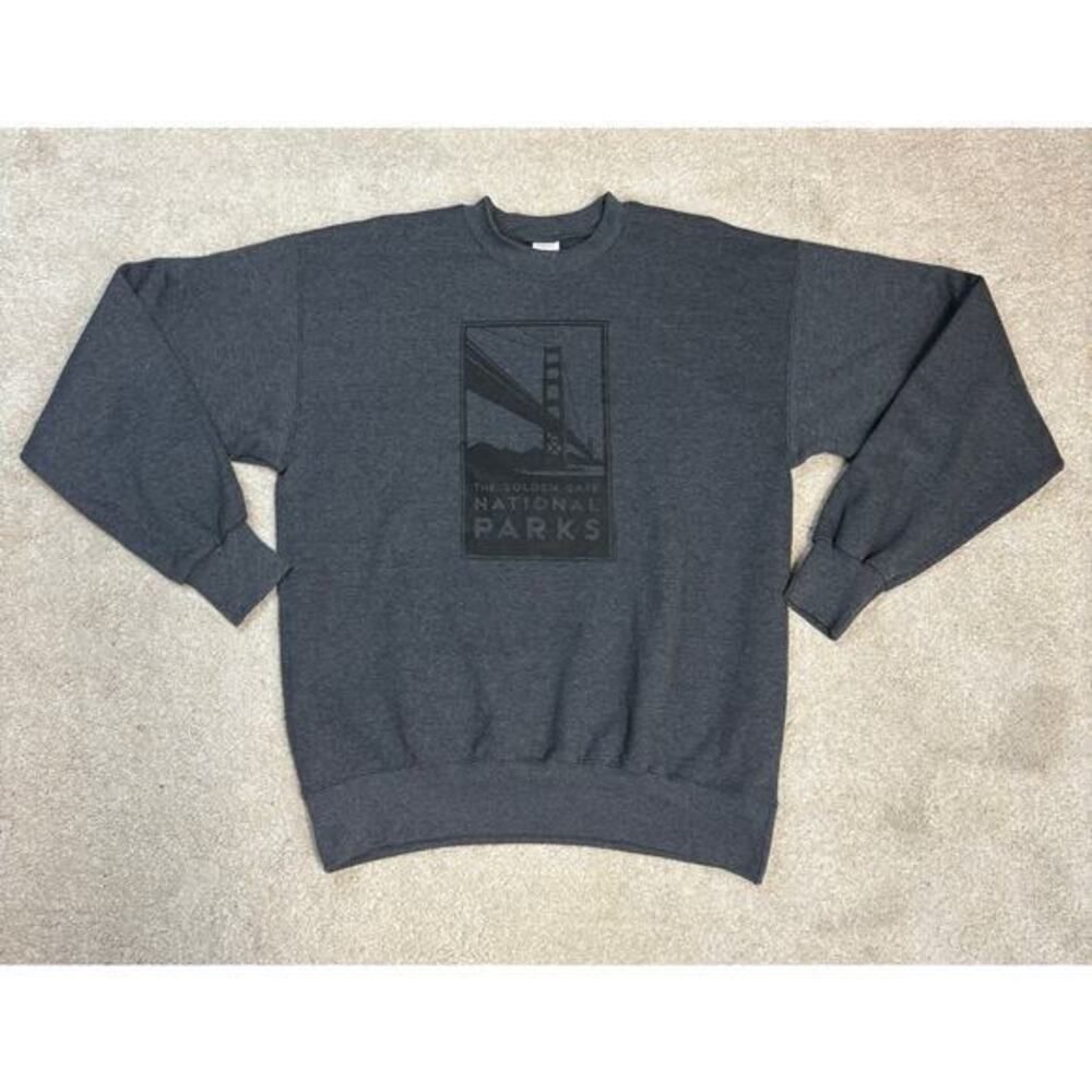 Hanes Golden Gate National Park Graphic Sweatshirt Size M